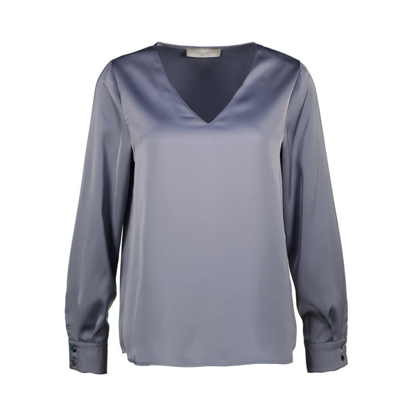 BLOUSE BLAUW