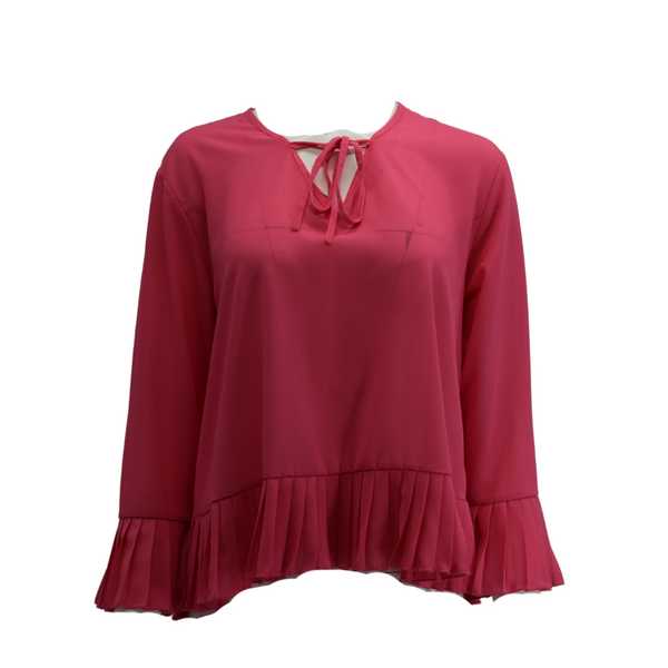 TOP LANGE MOUWEN ROZE