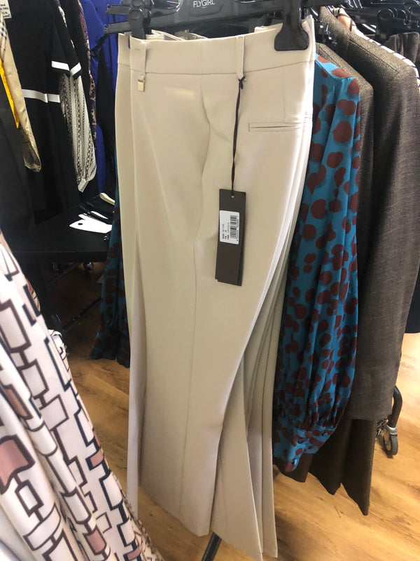 BROEK BEIGE EFFEN CREMEWIT ONDERDEEL VAN BROEKPAK SET